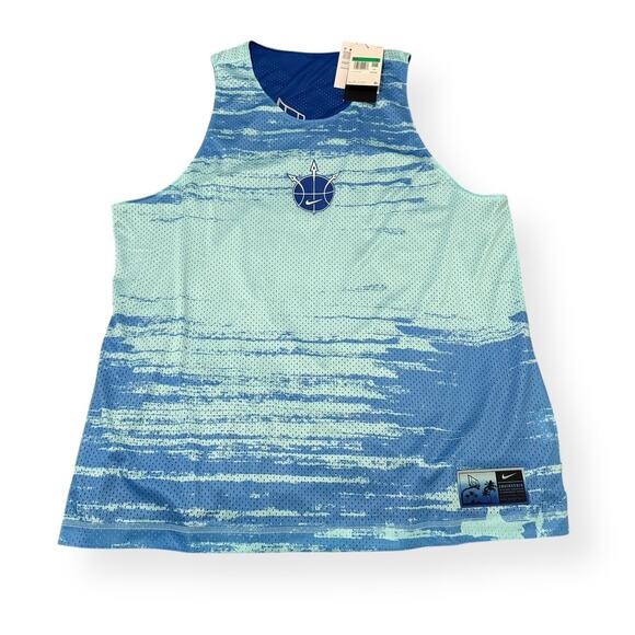 Nike Standard Reversible Basketball Jersey Mesh Blue DV9606-482 Men’s Size XL - Picture 1 of 9